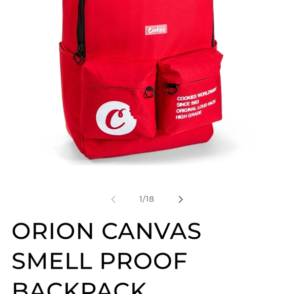 Cookies Red Backpack - Picture 2 of 2